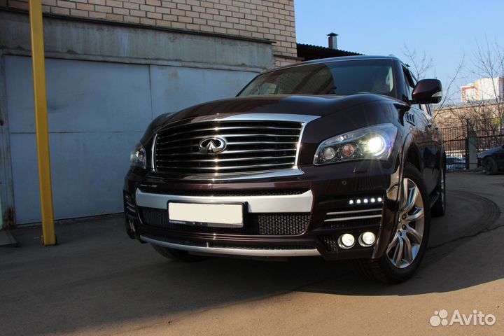 Передний бампер Infiniti QX56 QX80 MZ Speed