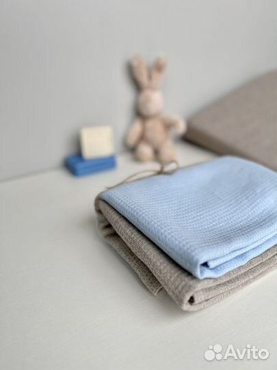 Детское льняное полотенце