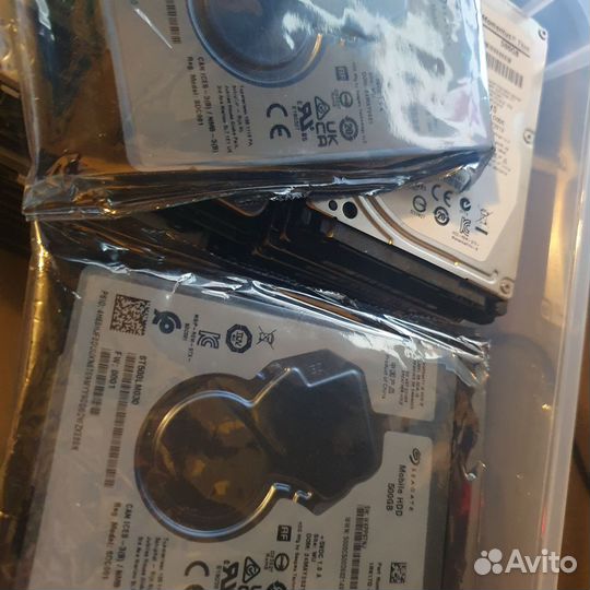 Новые жёсткие диски 2.5