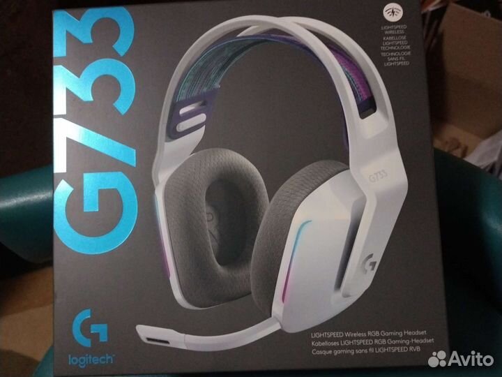 Беспроводные наушники logitech g 733 новые