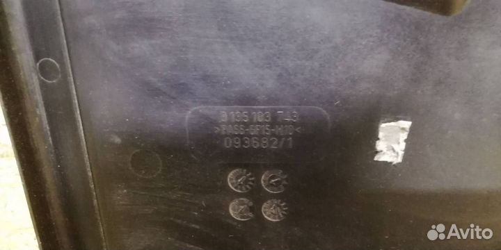 Диффузор вентилятора Ford Focus 2 рест. 2009