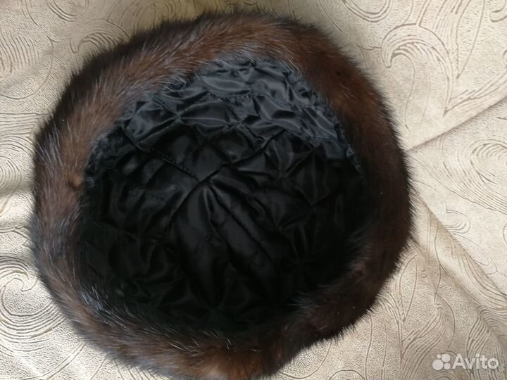 Берет норковый