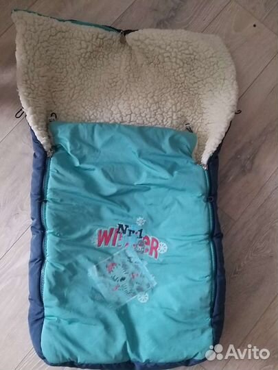 Конверт зимний на овчине