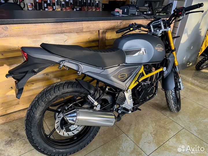 Мотоцикл дорожный Motoland scrambler 250 с птс