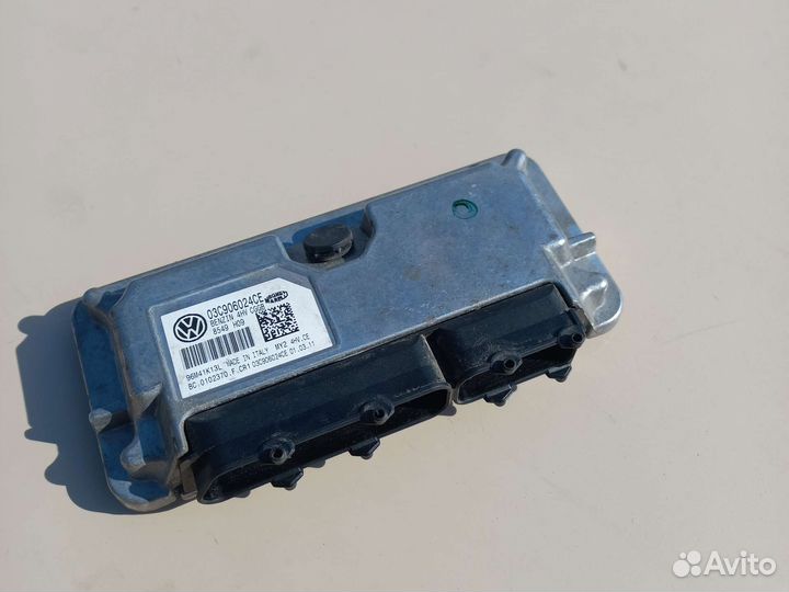 Skoda Fabia 2 1,4 16V cgg эбу 03C906024CE 8549 двс