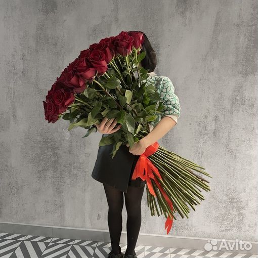 Метровые розы