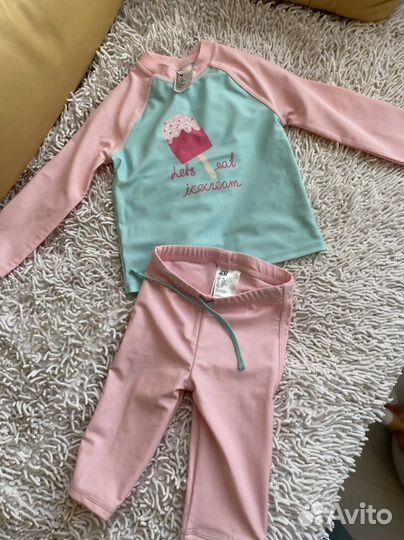 Купальник для девочки hm 98