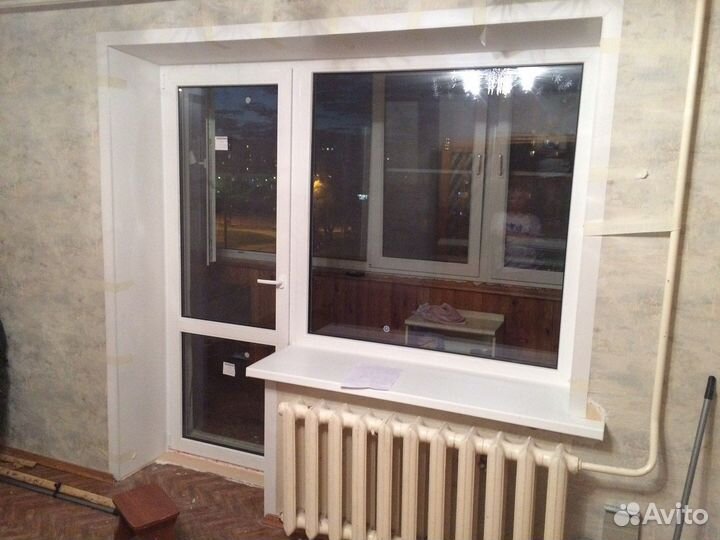 Дверь с установкой пвх