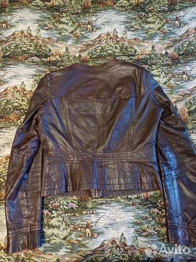 Куртка кожаная женская