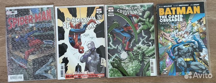 Оригинальные комиксы Marvel и DC