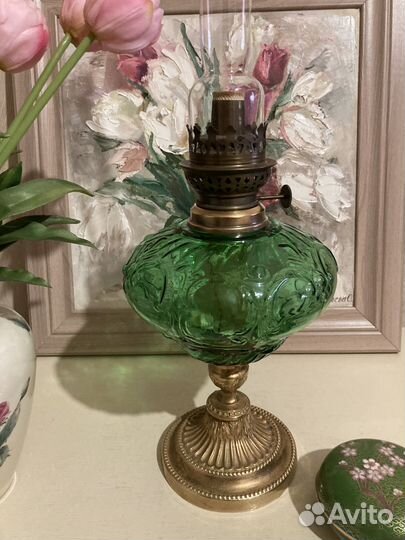 Керосиновая лампа Франция