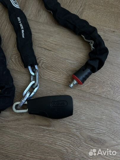 Замок цепь для велосипеда abus