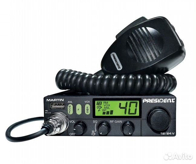 Автомобильная радиостанция President martin 12/24