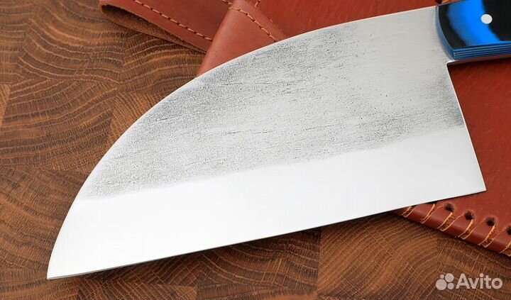 Нож Сербский сталь 95Х18 (следы ковки), рукоять ми