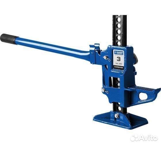 Домкрат реечный Зубр Хай-джек 3т, 125-660мм