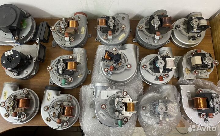 Турбина вентилятор газового котла