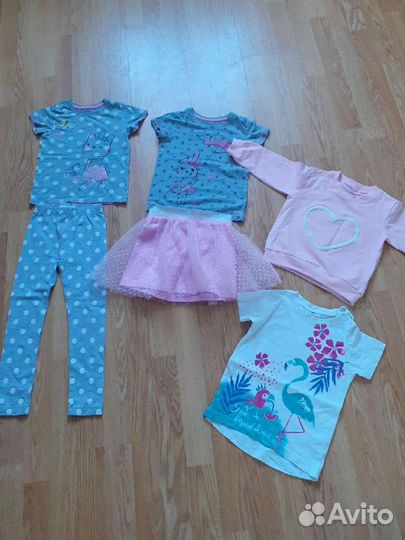 Одежда на девочку р.104-110
