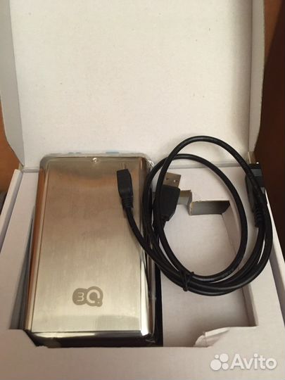 Внешний диск 3q 750гб новый