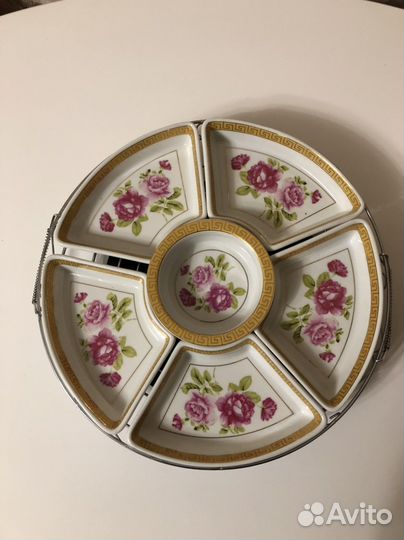 Менажница фарфор