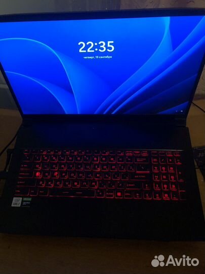 Игровой ноутбук msi gf75