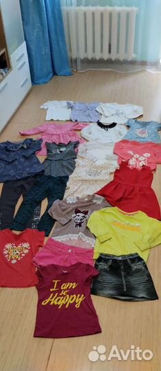 Пакет детских вещей на рост от 110-116