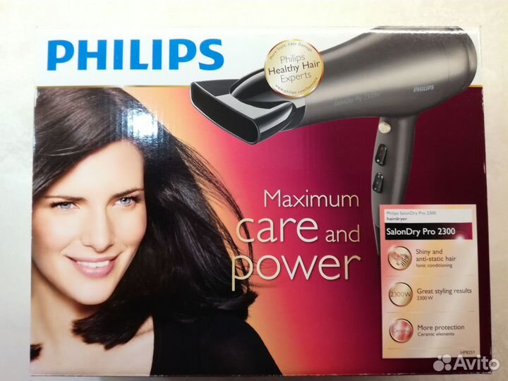 Фен Philips salondry pro 2300