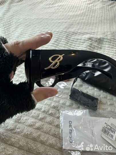 Blumarine чёрные очки