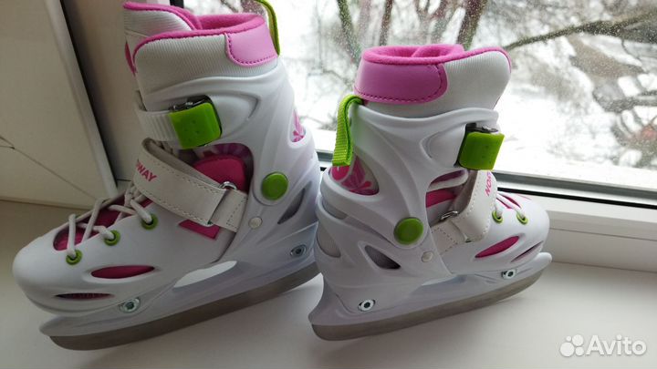 Коньки детские раздвижные 27 30