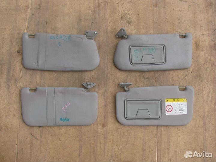 Козырек солнцезащитный Mitsubishi Lancer 9 10 ASX