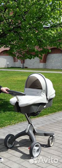 Stokke xplory 2 в 1+ зимний кит