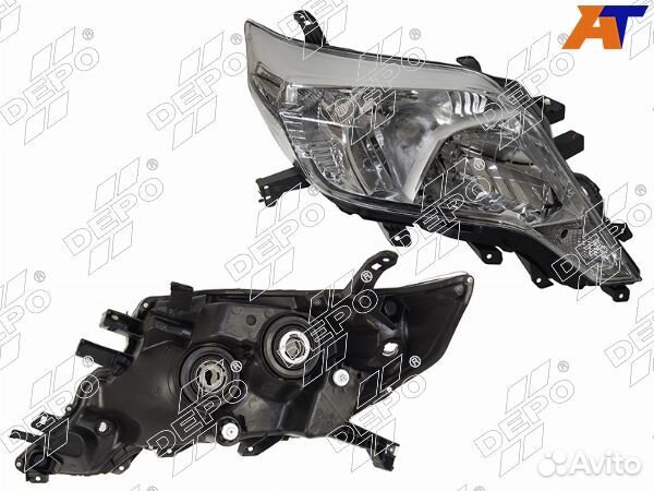 Фара toyota land cruiser prado