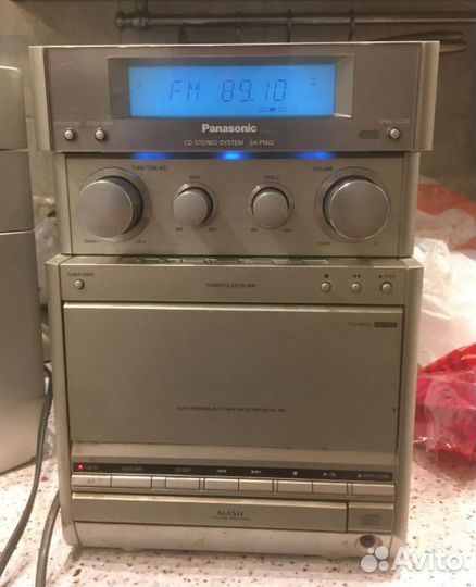 Музыкальный центр panasonic sa pm 22 на запчасти