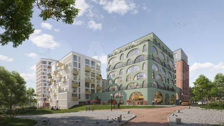 2-к. квартира, 87,5 м², 9/13 эт.