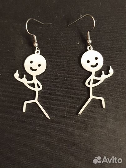 Брелок серьги