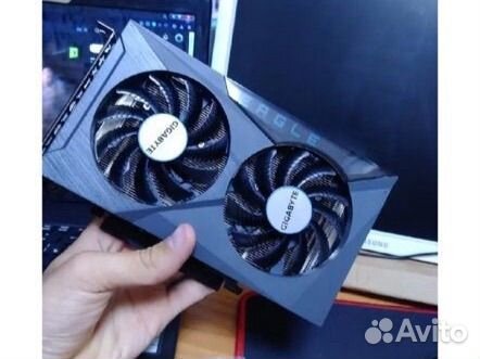Видеокарта gigabyte AMD Radeon RX6500XT eagle