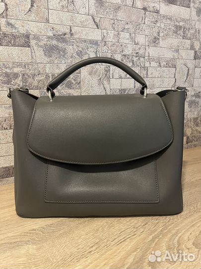 Сумка серая