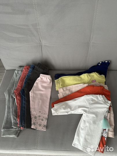 Одежда для девочки пакетом 74-80