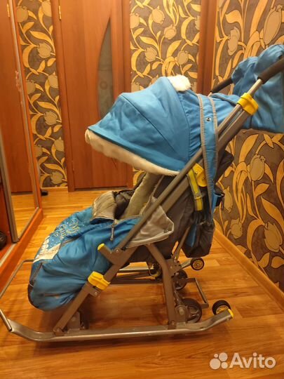 Коляска санки