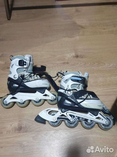 Роликовые коньки детские раздвижные р 30-33