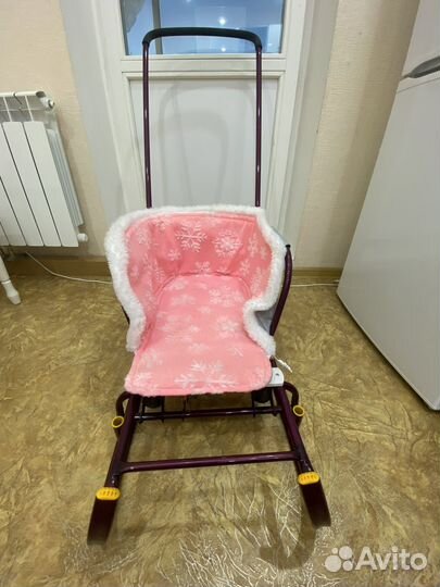 Санки с колесами