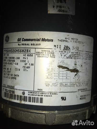 Электродвигатель General Electric