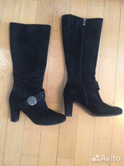 Замшевые сапоги Giorgio Fabiani р 35,5