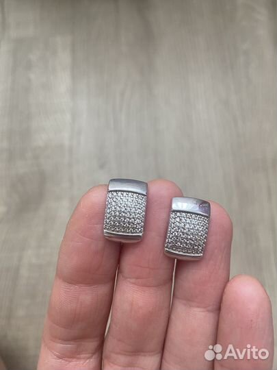 Серебряные серьги