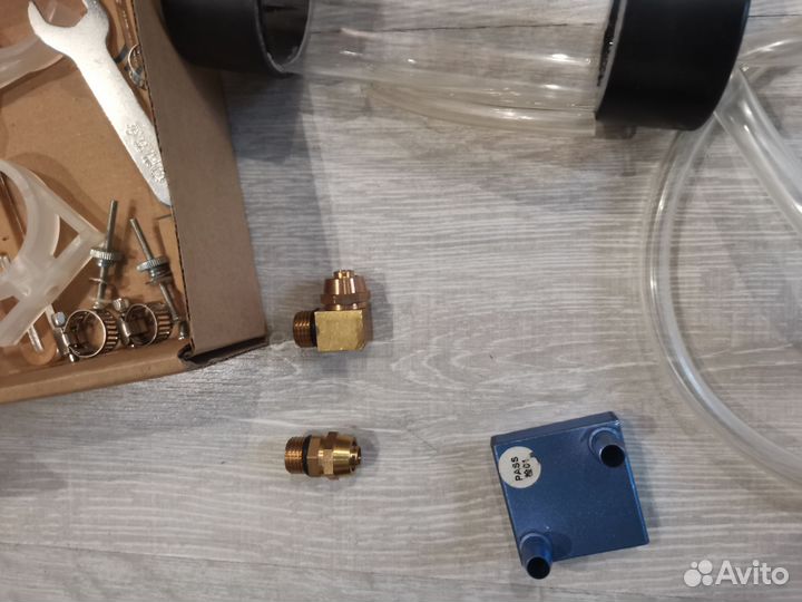 Готовый комплект для кастомной сжо (Голубой цвет)