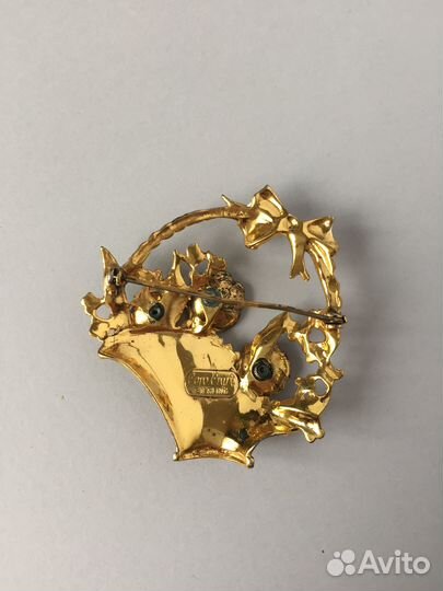 Винтажная брошь Coro Craft Sterling