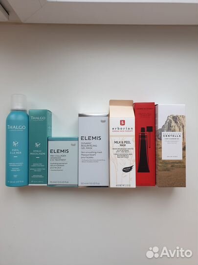 Крем маска спрей для лица elemis thalgo erborian