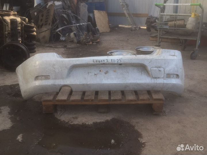 Бампер задний renault logan 2