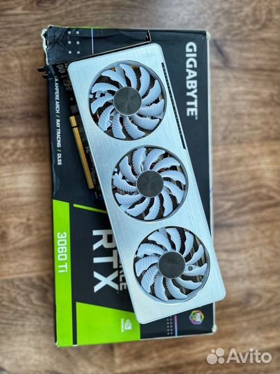 Видеокарта gigabyte GeForce RTX 3060 Ti vision