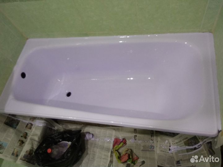 Реставрация ванн акрилом