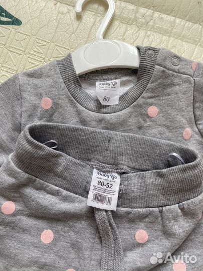 Комплект одежды на девочку 74-80